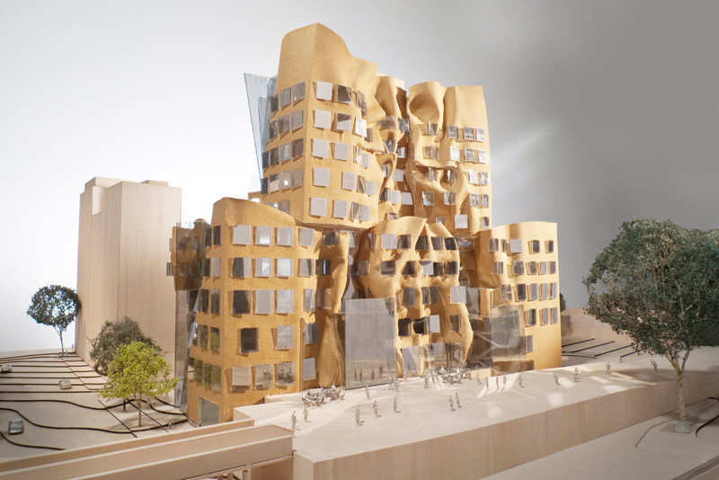 The Frank Gehry building
